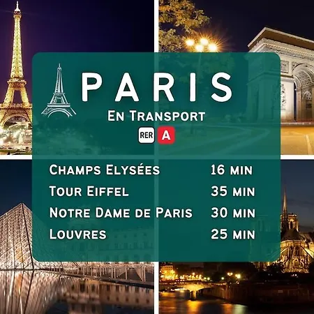 Le Grand A 20 Min De Paris En Rer A * Sartrouville
